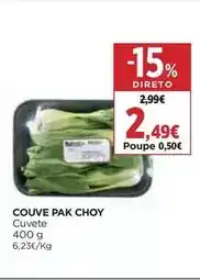 El Corte Inglés Couve pak choy promoção