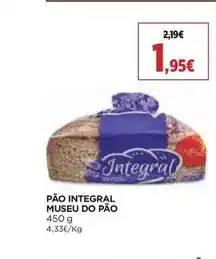 El Corte Inglés Museu do pão - pão integral promoção