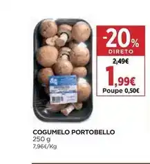 El Corte Inglés Cogumelo portobello promoção
