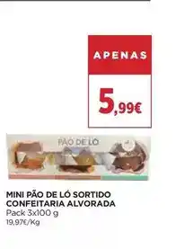 El Corte Inglés Confeitaria alvorada - mini pão de lo surtido promoção