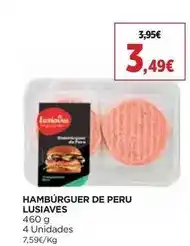 El Corte Inglés Lusiaves - hamburguer de peru promoção