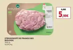 El Corte Inglés Biologic - strogonoff de frango bio promoção