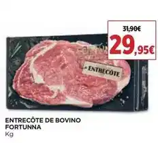 El Corte Inglés Fortunna - entrecôte de bovino promoção