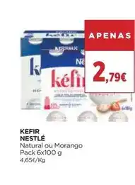El Corte Inglés Nestlé - kefir promoção