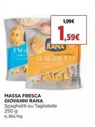 El Corte Inglés Giovanni rana - massa fresca promoção