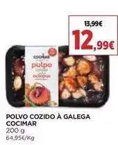El Corte Inglés Cocimar - polvo cozido a galega promoção