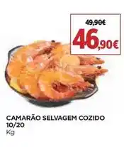 El Corte Inglés Camarão selvagem cozido 10/20 promoção