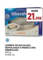 El Corte Inglés Riberalves - lombos de bacalhau demolhado 9 meses cura promoção