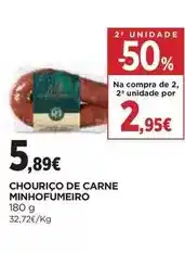El Corte Inglés Minhofumeiro - chourico de carne promoção