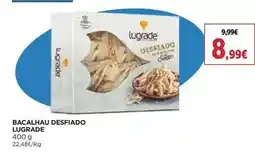 El Corte Inglés Lugrade - bacalhau desfiado promoção