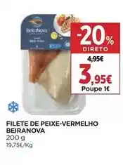 El Corte Inglés Beiranova - filete de peixe-vermelho promoção