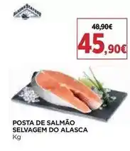 El Corte Inglés Posta de salmão selvagem do alasca promoção