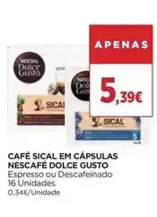 El Corte Inglés Nescafé - café sical em cápsulas dolce gusta promoção