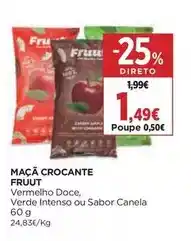 El Corte Inglés Fruut - maçã crocante promoção