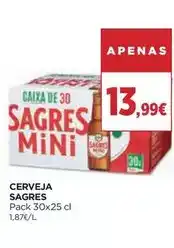 El Corte Inglés Sagres - cerveja promoção