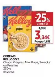 El Corte Inglés Kellogg's - cereais promoção