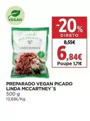 El Corte Inglés Linda mccartney's - preparado vegan picado embalagem promoção