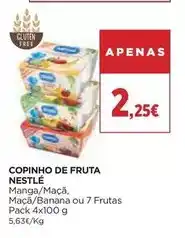 El Corte Inglés Nestlé - copinho de fruta promoção