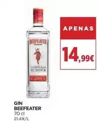 El Corte Inglés Beefeater - gin promoção
