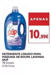 El Corte Inglés Skip - detergente líquido para maquina de roupa lavanda promoção