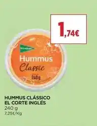El Corte Inglés El corte inglés - hummus classico promoção