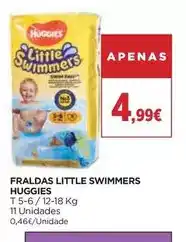 El Corte Inglés Huggies - fraldas little swimmers promoção