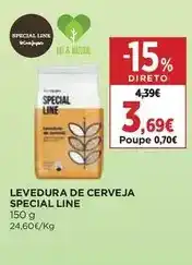 El Corte Inglés El corte inglés - levadura de cerveja special line promoção