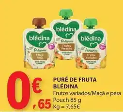E.Leclerc Blédina - pure de fruta promoção