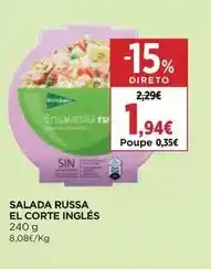 El Corte Inglés El corte inglés - salada russa promoção