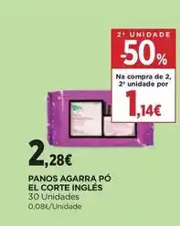 El Corte Inglés El corte inglés - panos agarra po promoção