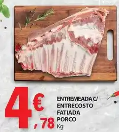 E.Leclerc Entremeada c/ entrecosto fatiada porco promoção
