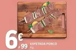 E.Leclerc Espetada porco promoção