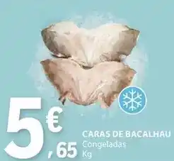 E.Leclerc Caras de bacalhau promoção