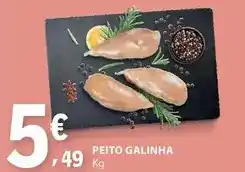 E.Leclerc Peito galinha promoção