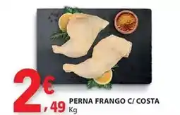 E.Leclerc Perna frango c/ costa promoção