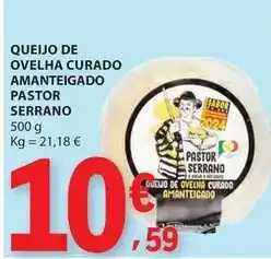 E.Leclerc Serrano - queijo de ovelha curado amanteigado promoção