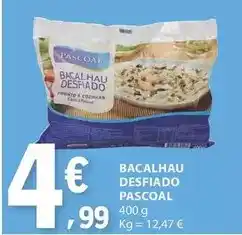 E.Leclerc Pascoal - bacalhau desfiado promoção