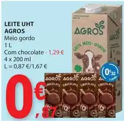 E.Leclerc Agros - leite uht promoção