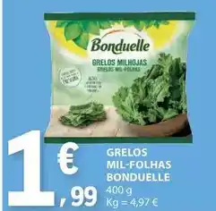 E.Leclerc Bonduelle - grelos mil-folhas promoção