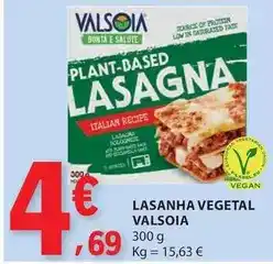 E.Leclerc Valsoia - lasanha vegetal promoção