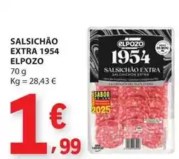 E.Leclerc Elpozo - salsichão extra 1954 promoção