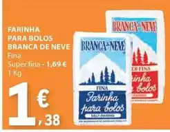 E.Leclerc Branca de neve - farinha para bolos promoção
