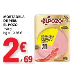 E.Leclerc Elpozo - mortadela de peru promoção