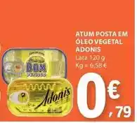 E.Leclerc Atum posta em óleo vegetal promoção