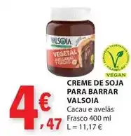E.Leclerc Valsoia - creme de soja para barrar promoção