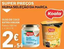 E.Leclerc Koala - óleo de coco extra virgem promoção