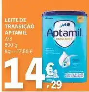 E.Leclerc Aptamil - leite de transição promoção
