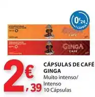 E.Leclerc Ginga - cápsulas de café promoção