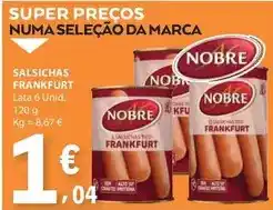 E.Leclerc Nobre - salsichas frankfurt promoção