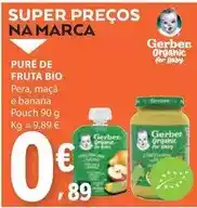 E.Leclerc Bio - pure de fruta bio promoção